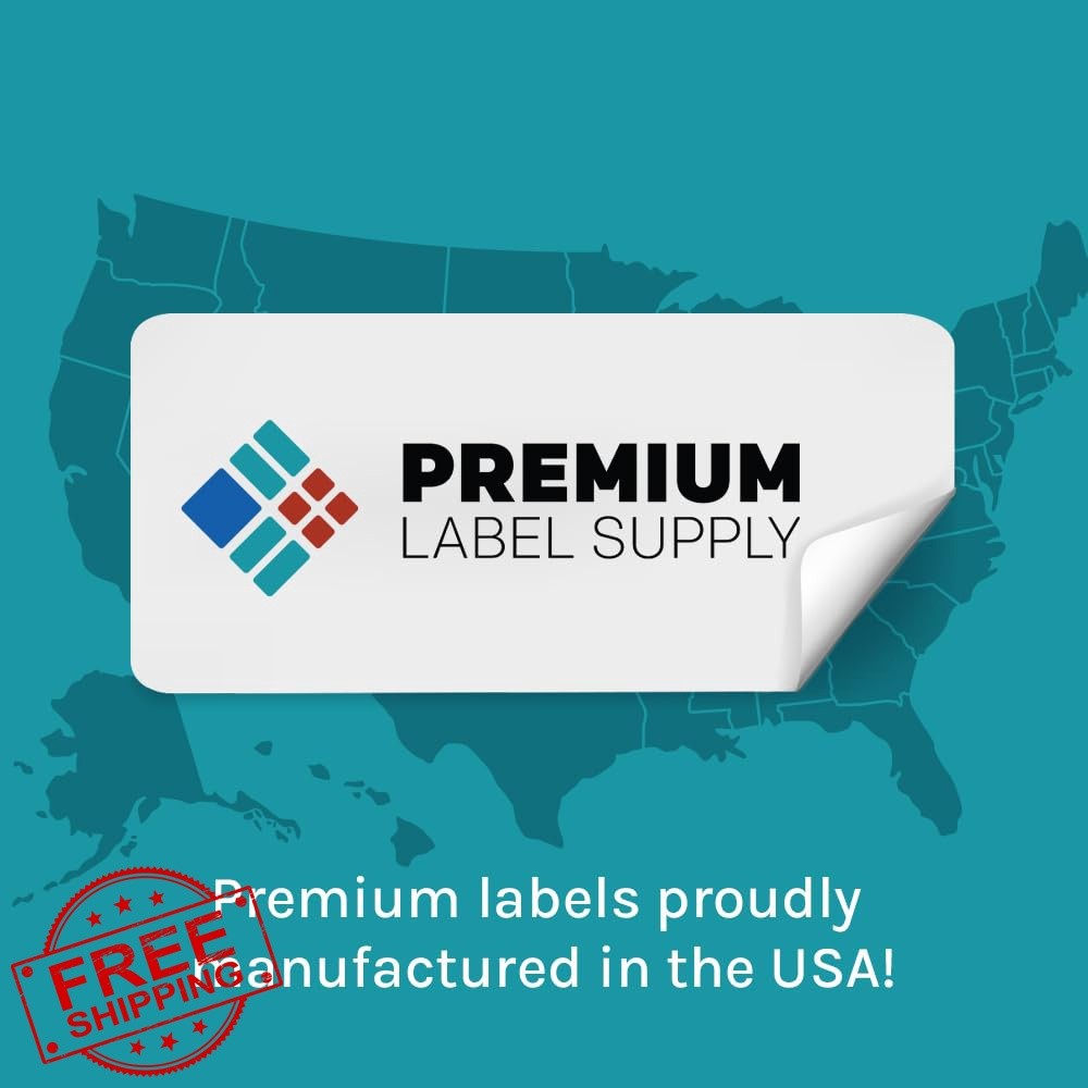 Premium Label Supply 10 sheets inkjet labels