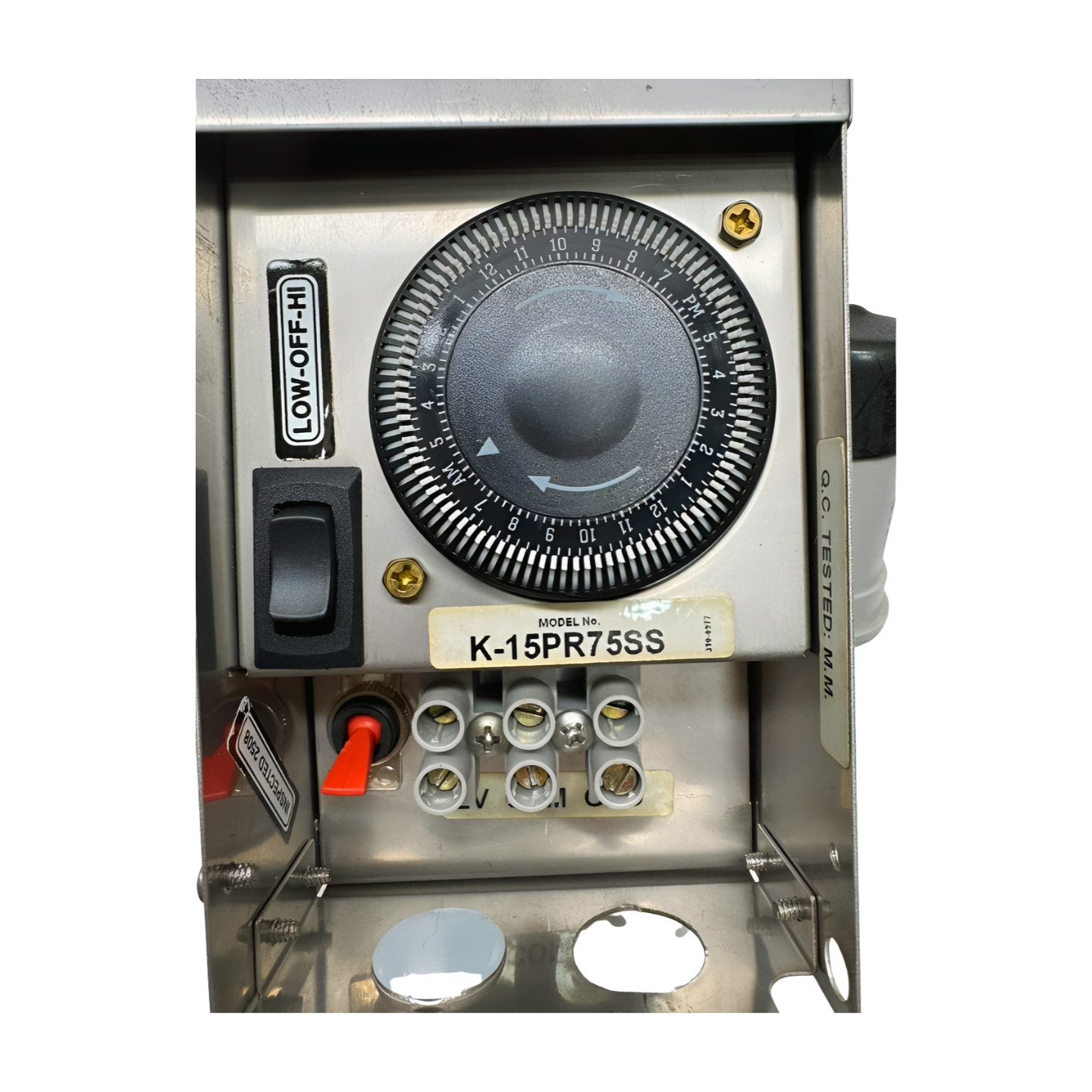Kichler Lighting K-15PR75SS Low Voltage Power Control Console, 120V, 0.6A, 30075