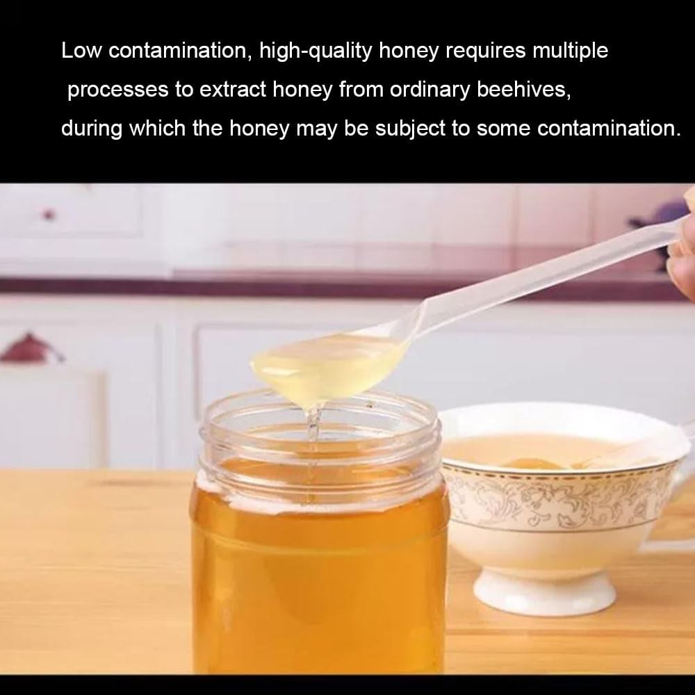 Automatic Honey Beehive Kit Beehive House with 7pcs Auto Ooze Beekeeping Frames