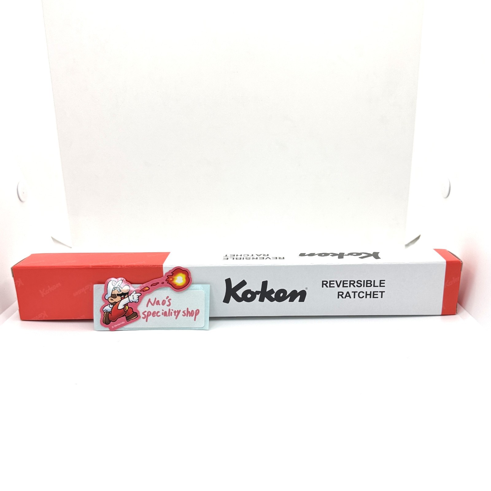 Ko-ken Koken 3726Z-280 Z-EAL Flex Head Long Ratchet Handle 3/8″ Drive 280mm New