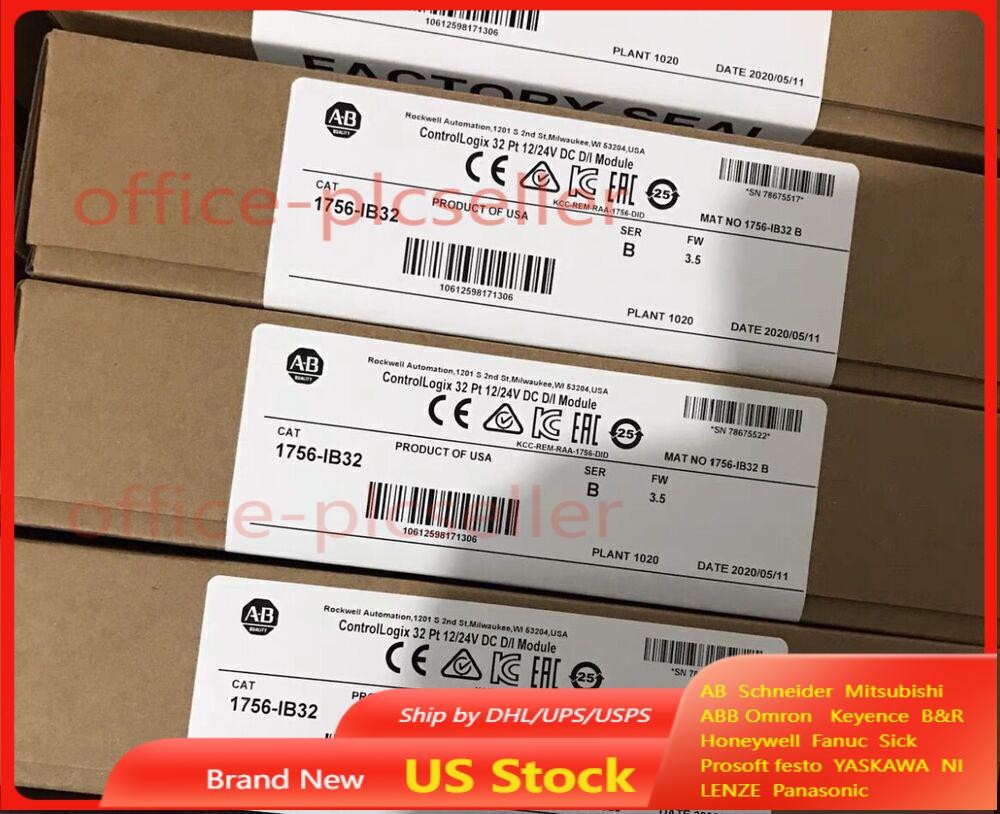 Allen-Bradley 1756-IB32 AB 1756-IB32 SERB CONTROLOGIX 32 PT DC INPUT MODULE US