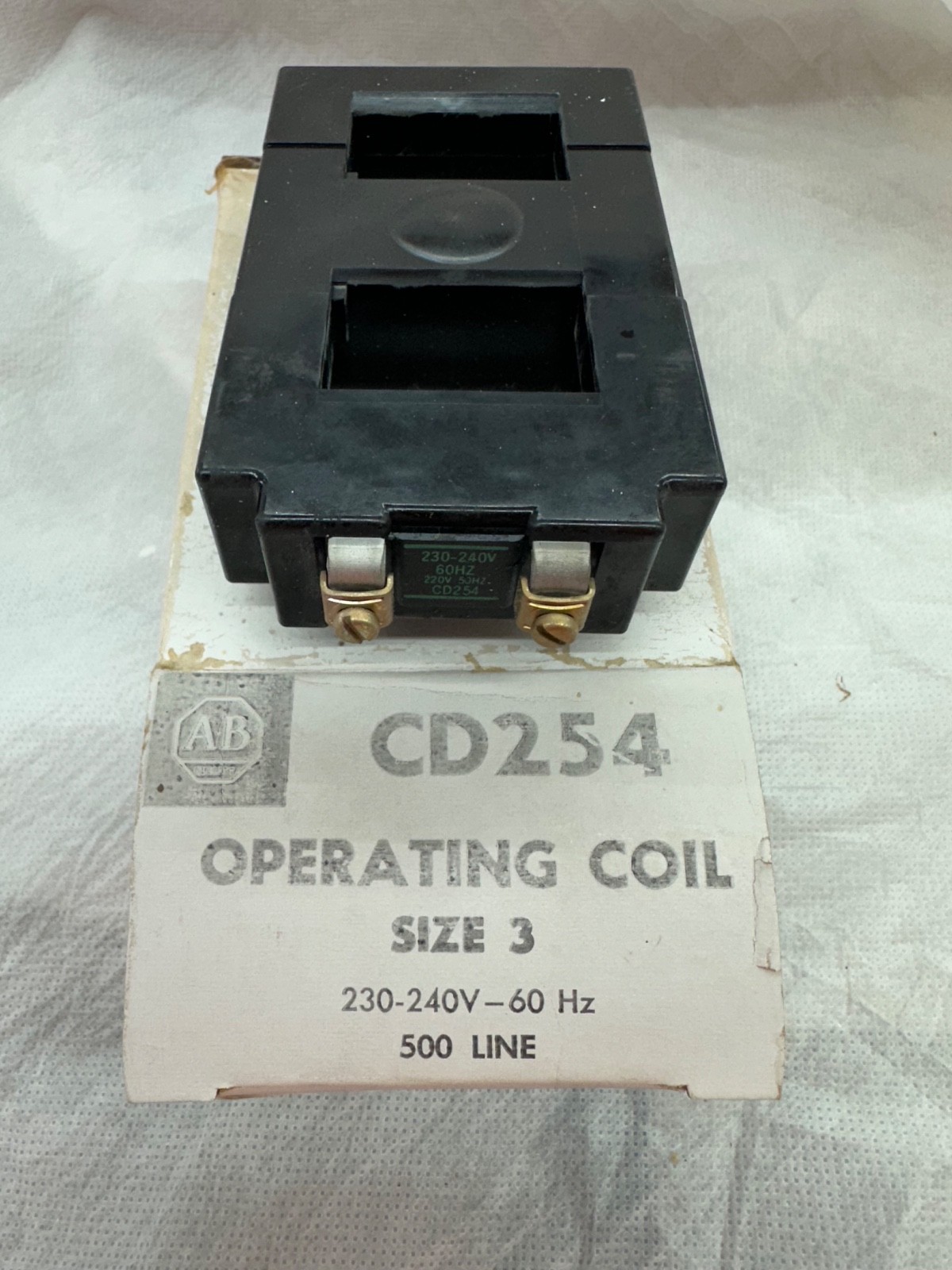 Allen Bradley CD254 Size 3 Operating Coil 230-240 Volt – 60Hz / NOS