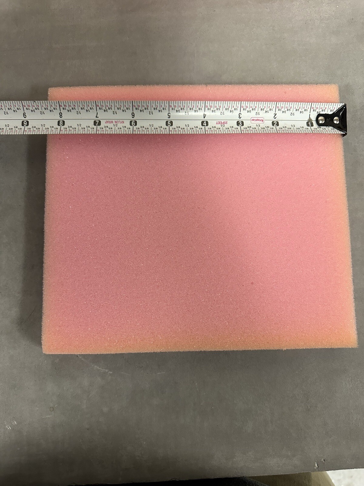 6 – Anti-Static Foam 8.5″ x 7.5″ x 3/4″ Pink shipping foam