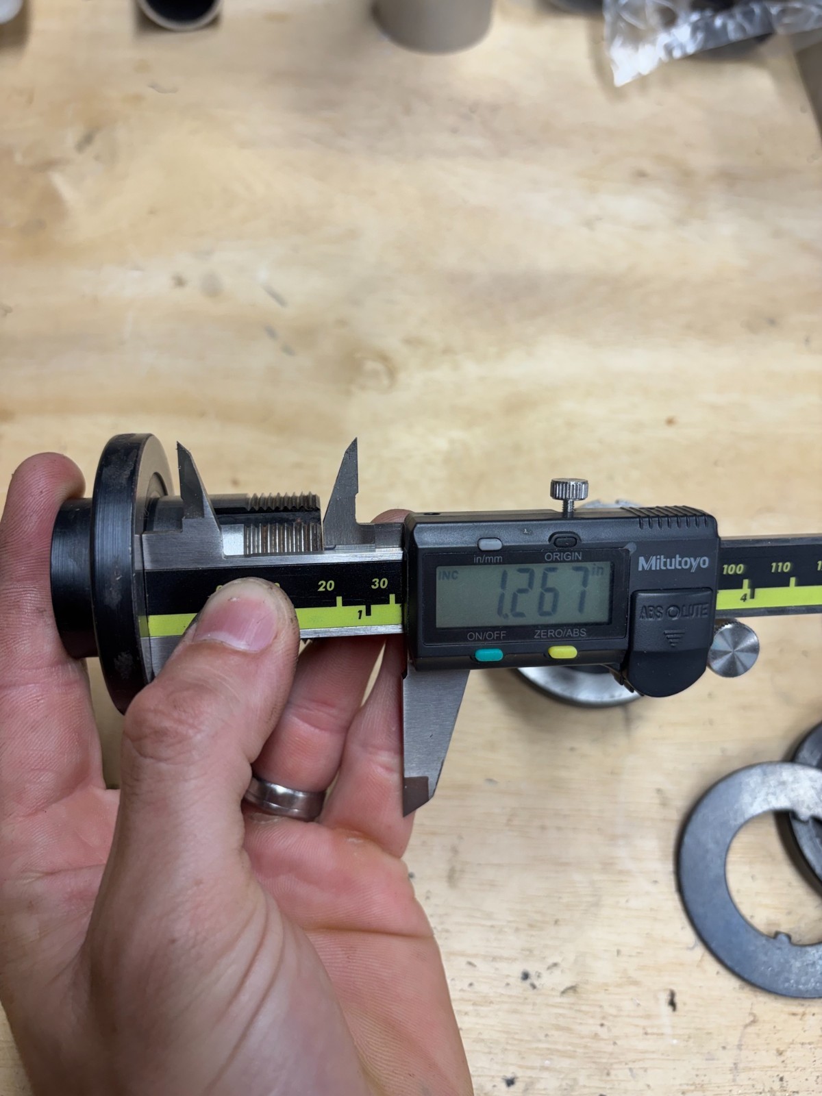 LH surface grinder 1.25″ arbors tapered spindle