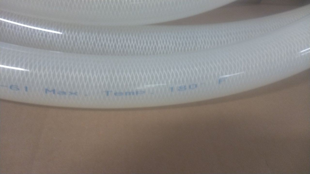 Tygon AZY00074 1-1/2 In Inside Diameter 50 Ft Length TPE Tubing
