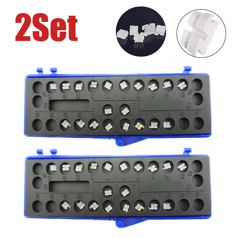 Dental Ortho Clear Bracket Monocrystalline Sapphire /Ceramic Braces Roth MBT 022