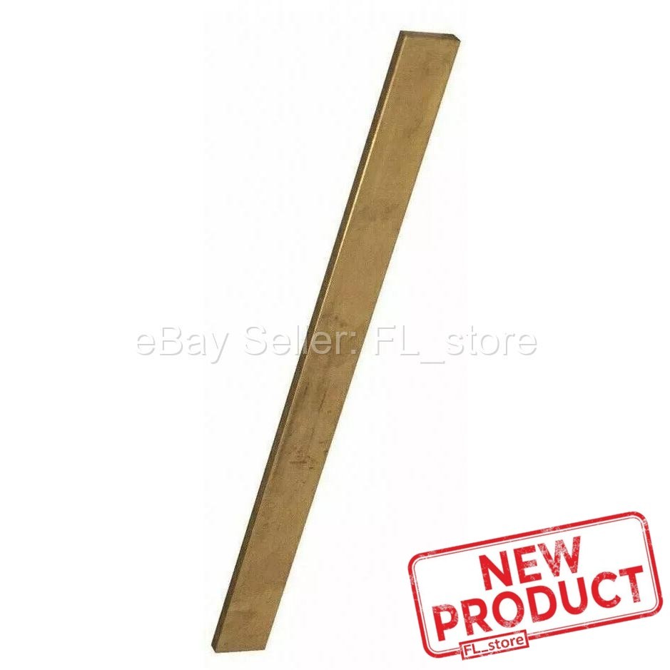 Brass Flat Stock 1/8″ x 3/8″ x 1′ (12″ Length) 360 Solid Rectangle Strip NEW