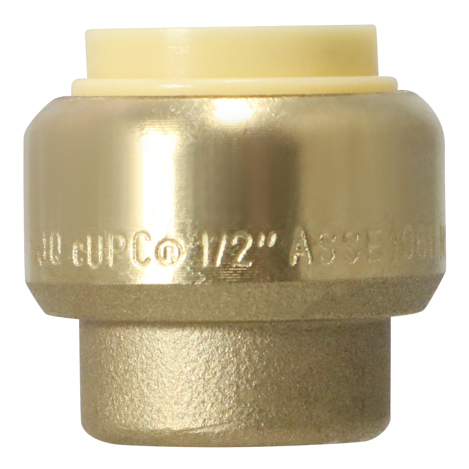10 Pcs XFITTING 1/2 inch Push Fit Cap, Push to Connect End Cap Plug