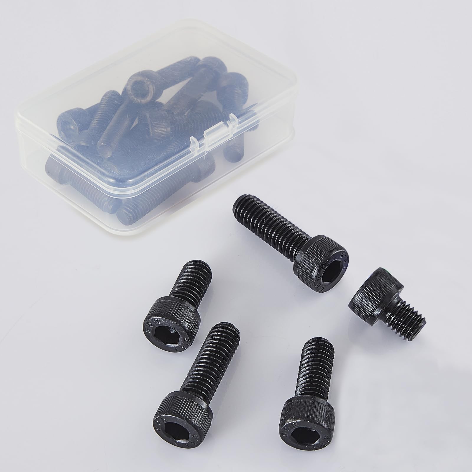 M12-1.75 x 60mm 5pcs Hex Socket Head Cap Screws Bolts, 12.9 Grade Alloy Steel…