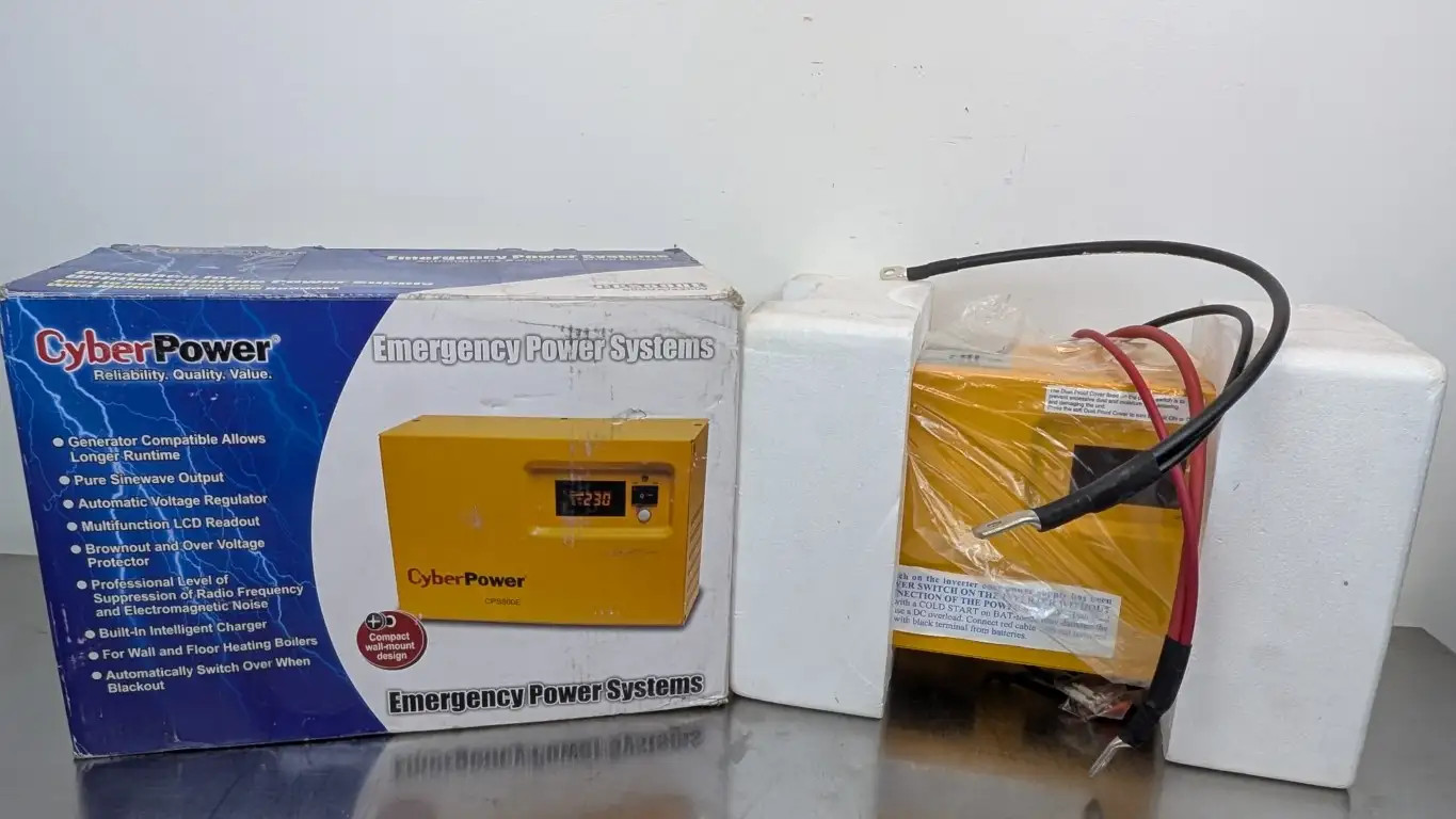 CyberPower CPS600E Backup Power Inverter 10ms Transfer Time