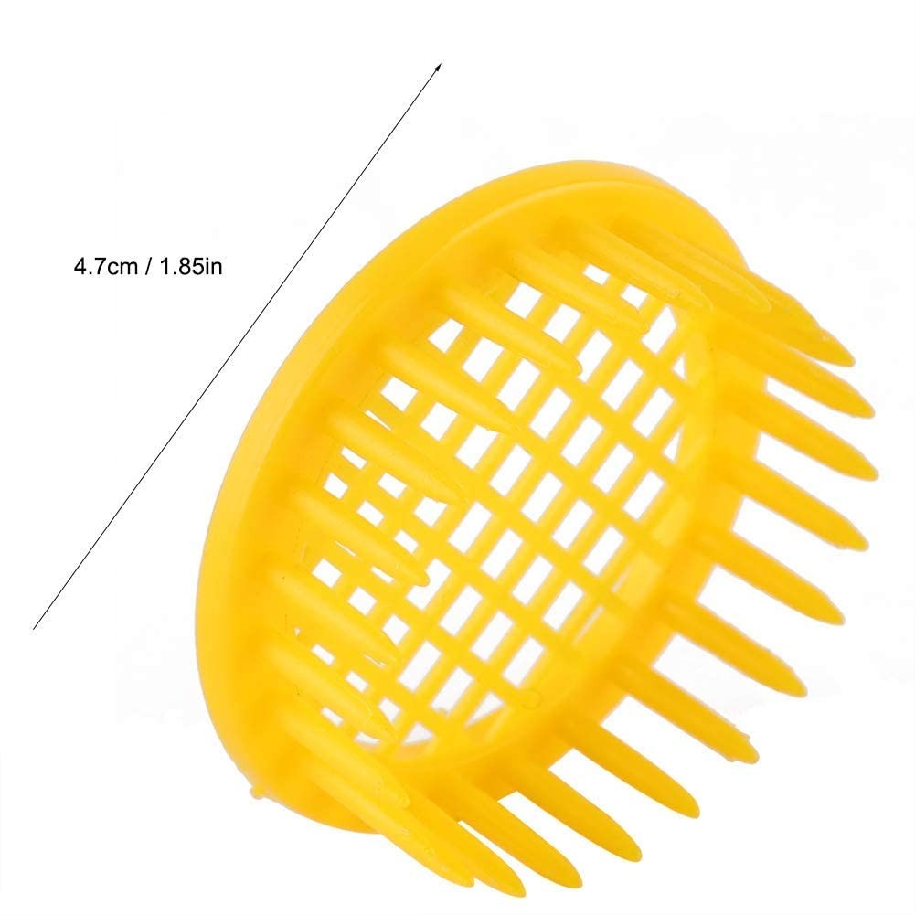 6Pcs Plastic Queen Bee Cage Rearing Box Beekeeping Queen Catcher Isolator