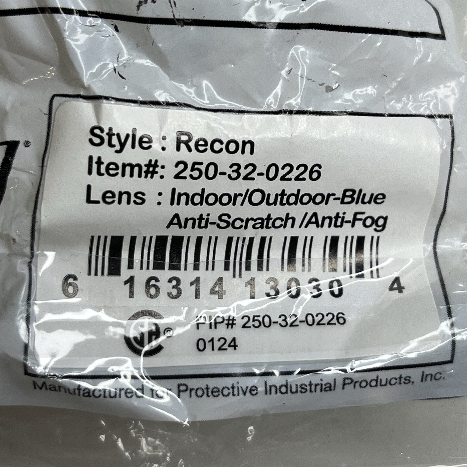 Lot of 4 Mixed Bouton Optical Recon/Zenon Z13 Safety Glasses – See Description