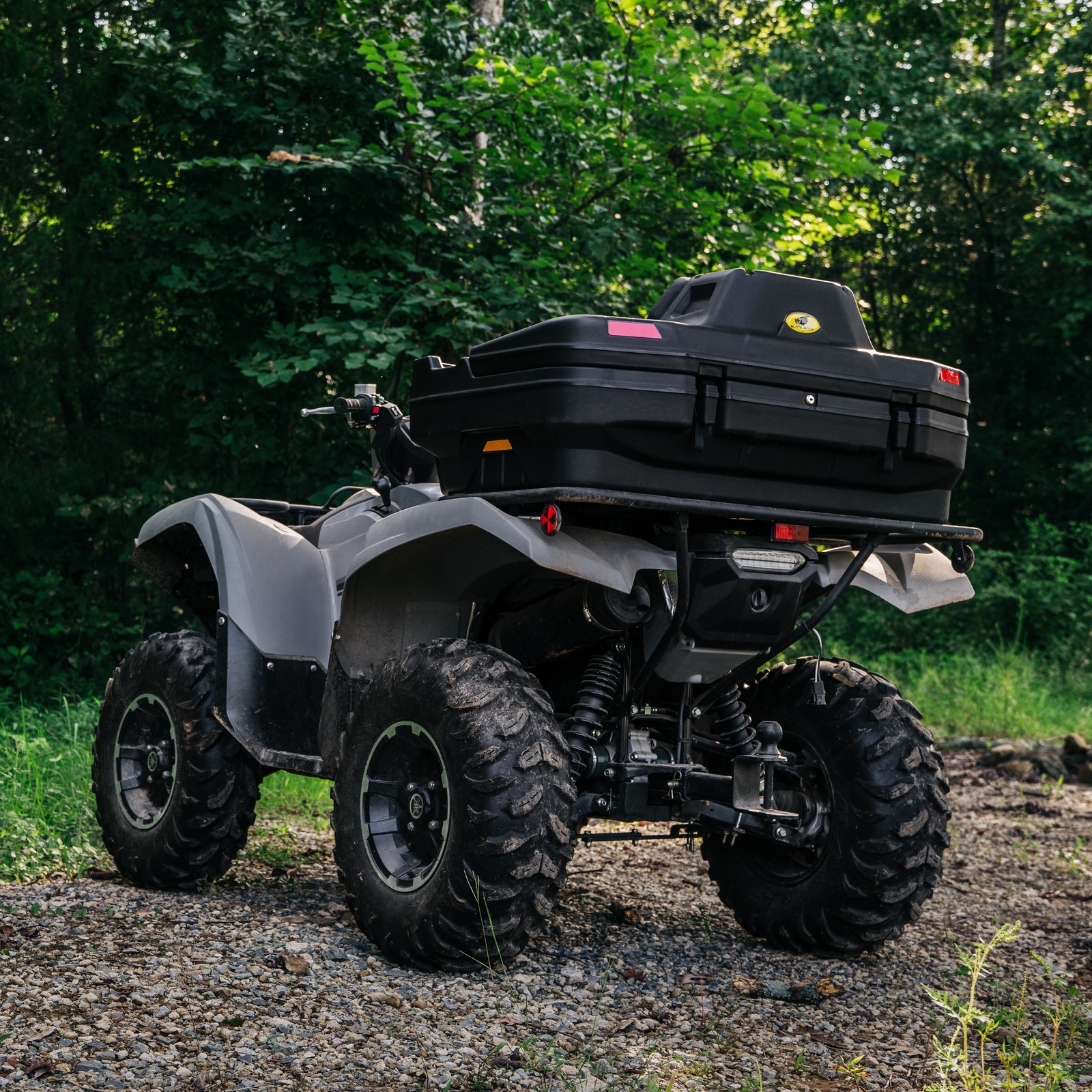 Black Boar ATV Rear Storage Box & Lounger, Seat with Increased Durability, 66014