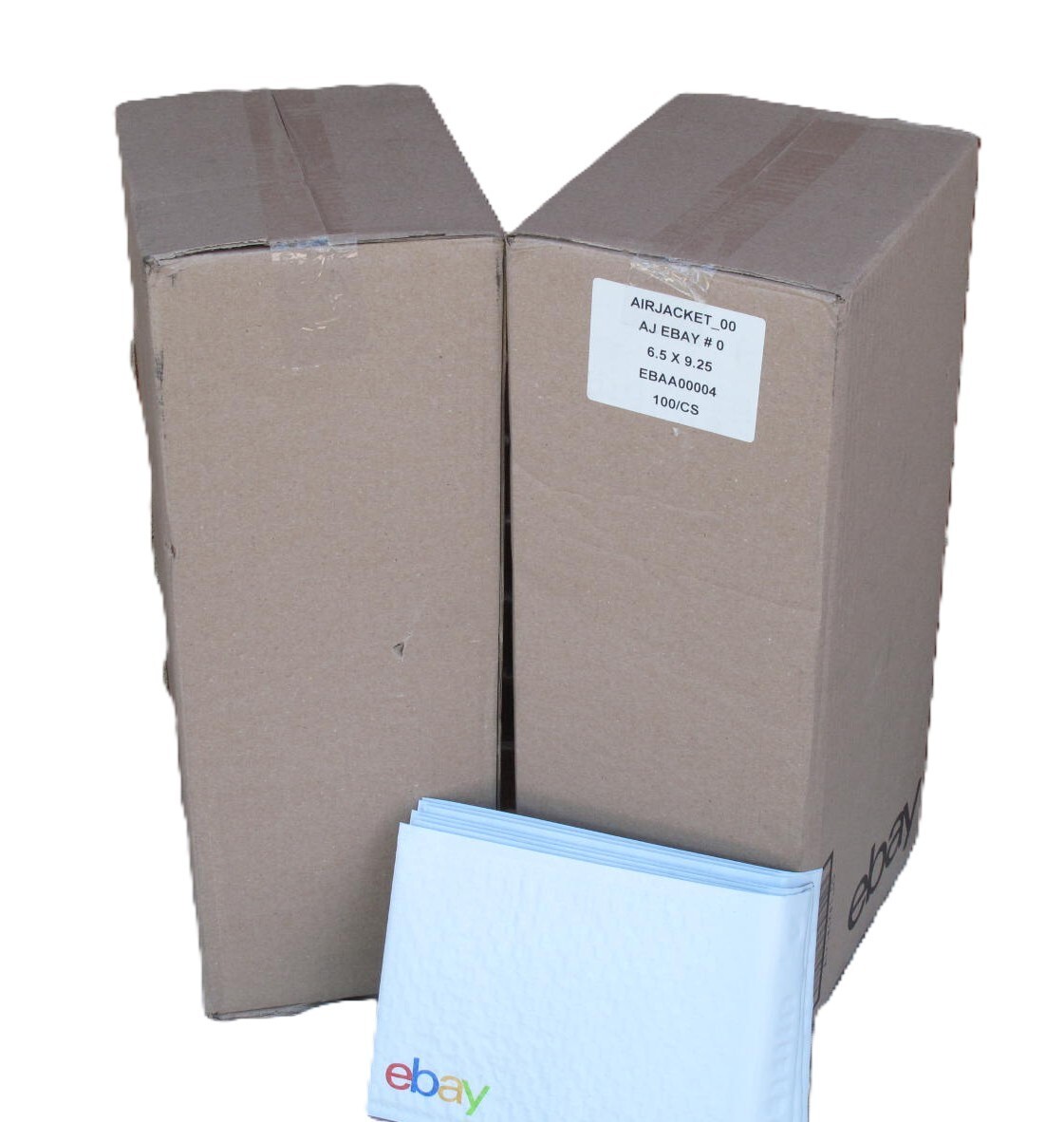 100 – eBay 6.5″ x 9.25″ Padded Shipping Envelopes Air Jacket Bubble Mailers NEW