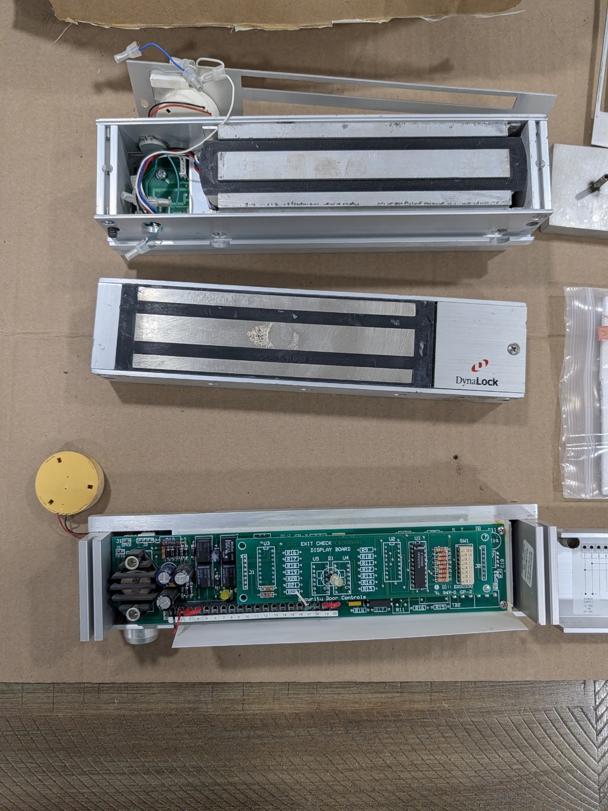 Dynalock RF Technologies Multiple Pieces Of Door Hardware-For Parts