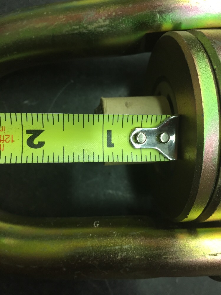 Crosby 1016964 HR125 Hoist Ring 10000 Lb WLL 1″X3.0, 5 Ton Rigging Lifting Eye