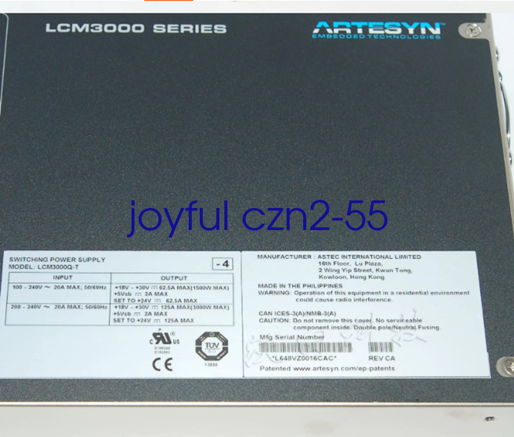 1X new for LCM600W 600W 48V Power Supply Industrial Power Module Power Supply
