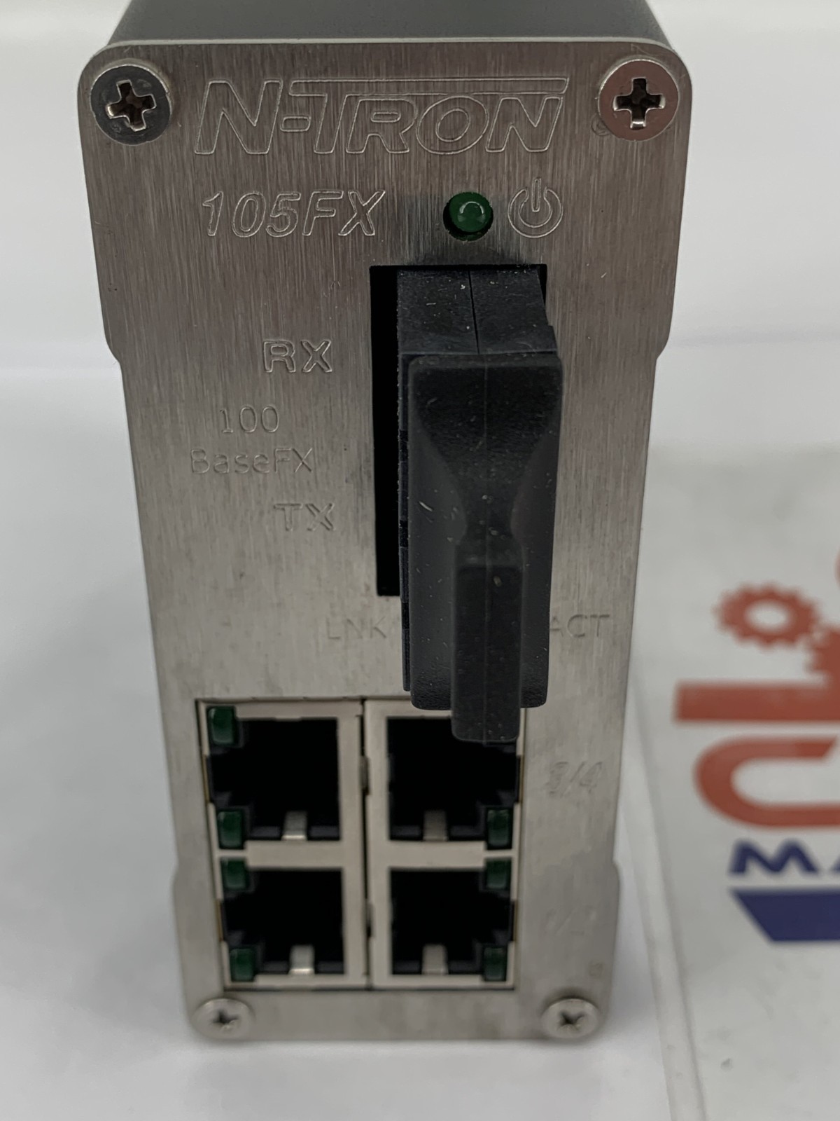 Red Lion N-Tron 105FXE-SC-15 Unmanaged Five-Port Industrial Ethernet Switch