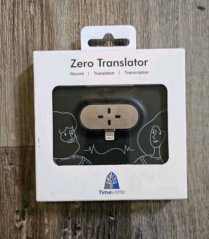 Timekettle TMK002 Zero Translator 3 in 1 – 40 Languages Android Type C – NEW