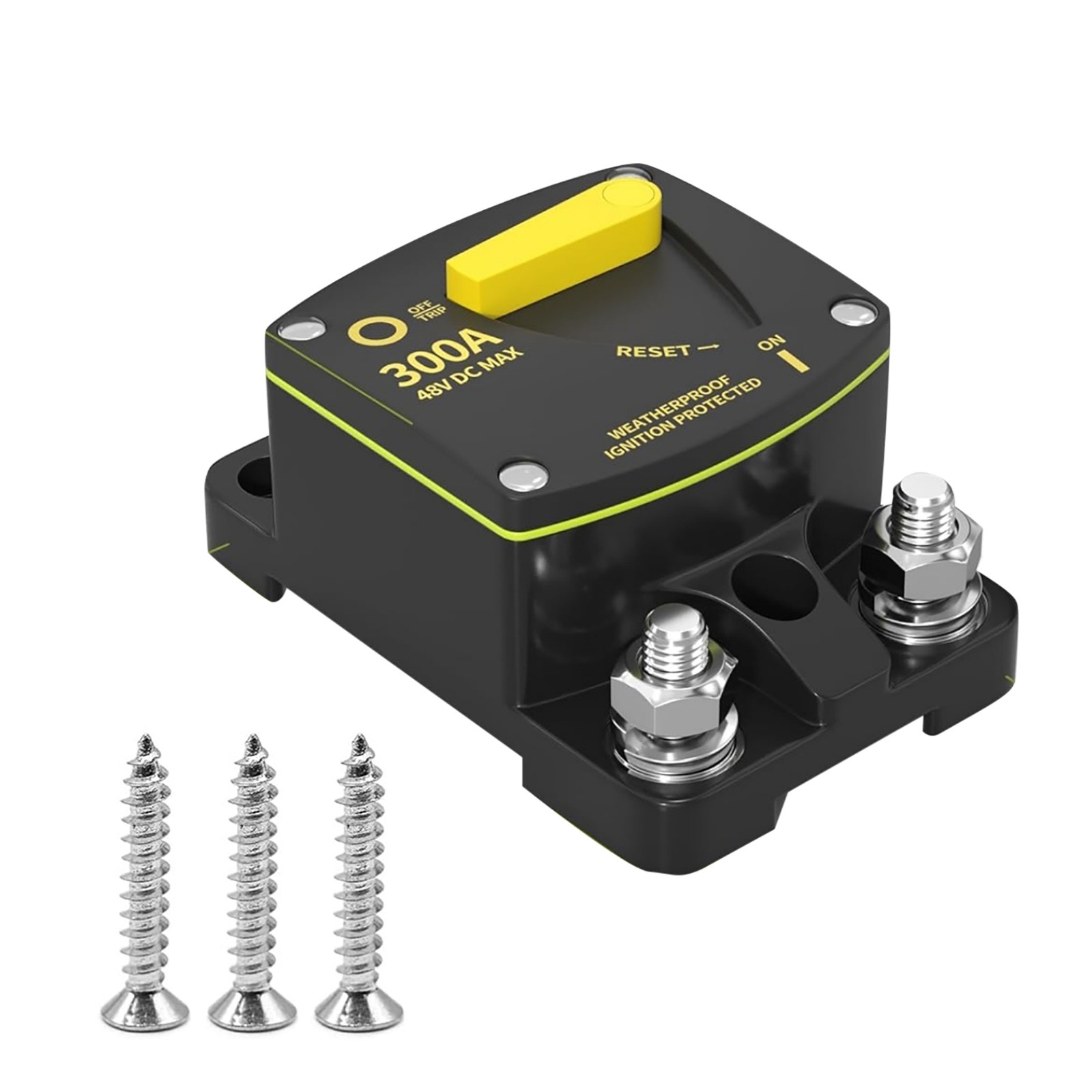 DC 12-48V 300 Amp Circuit Breaker For Overload And Short Circuit Protection