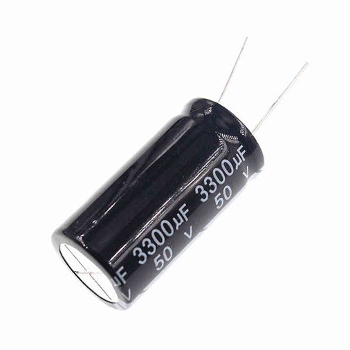 1pcs 3300uF 50V 3300MFD 50Volts 18*35mm Aluminum Electrolytic Capacitor
