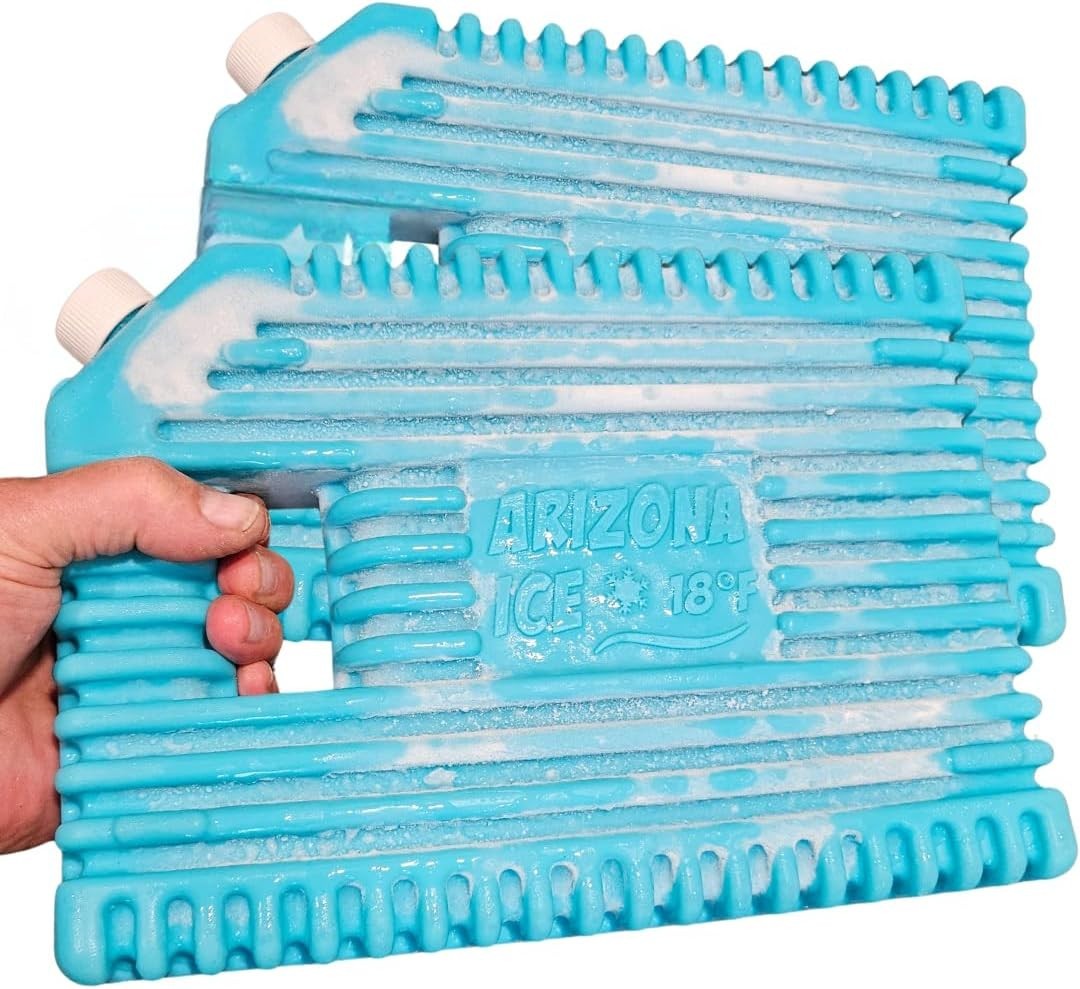 Arizona Ice Large Industrial Ice Packs | Replaces 10lbs of Ice |18°F -8°C | D…