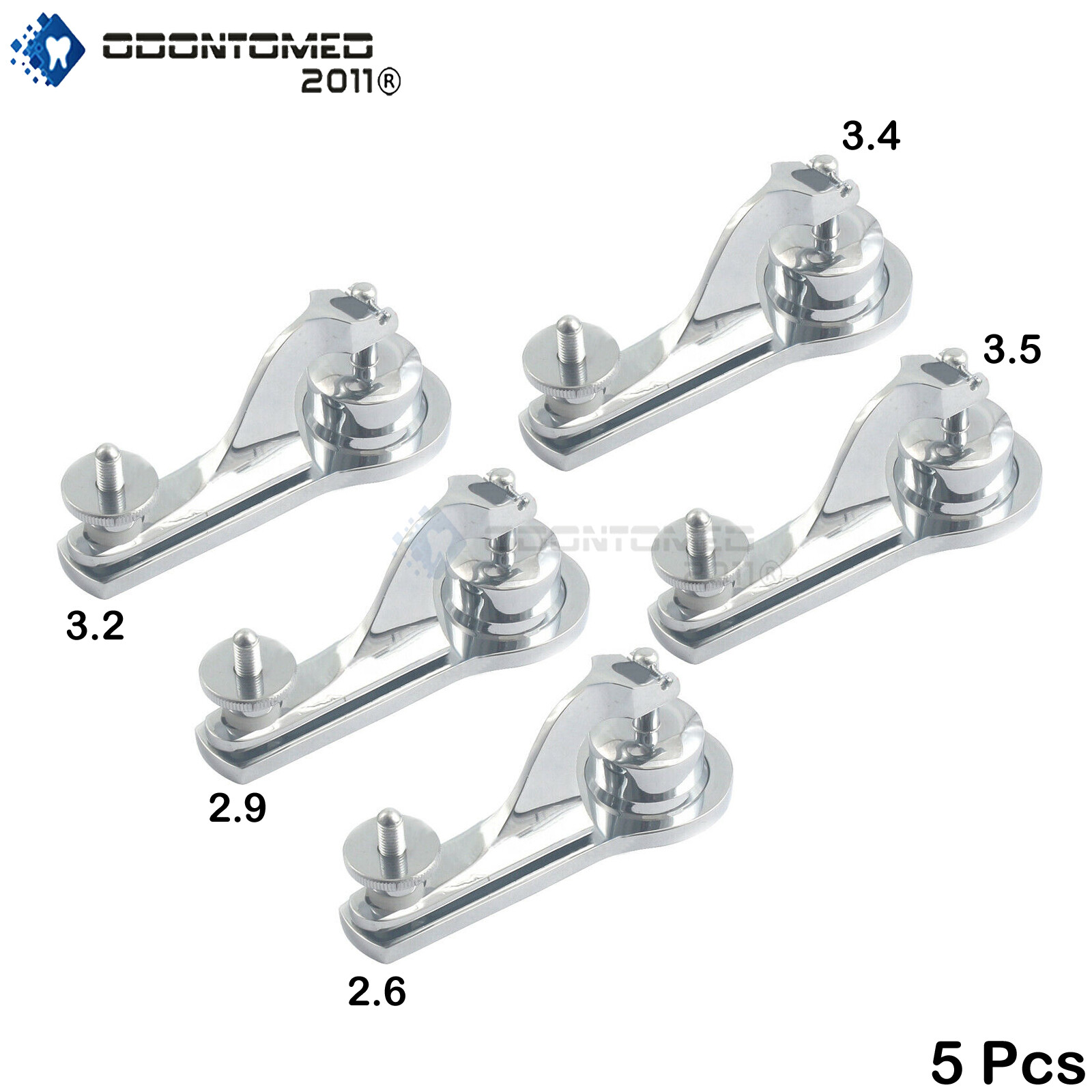 5 Pcs Gomco Circumcision Clamp 3.2cm, 2.6cm, 2.9cm,3.4cm, 3.5cm Surgical Instru