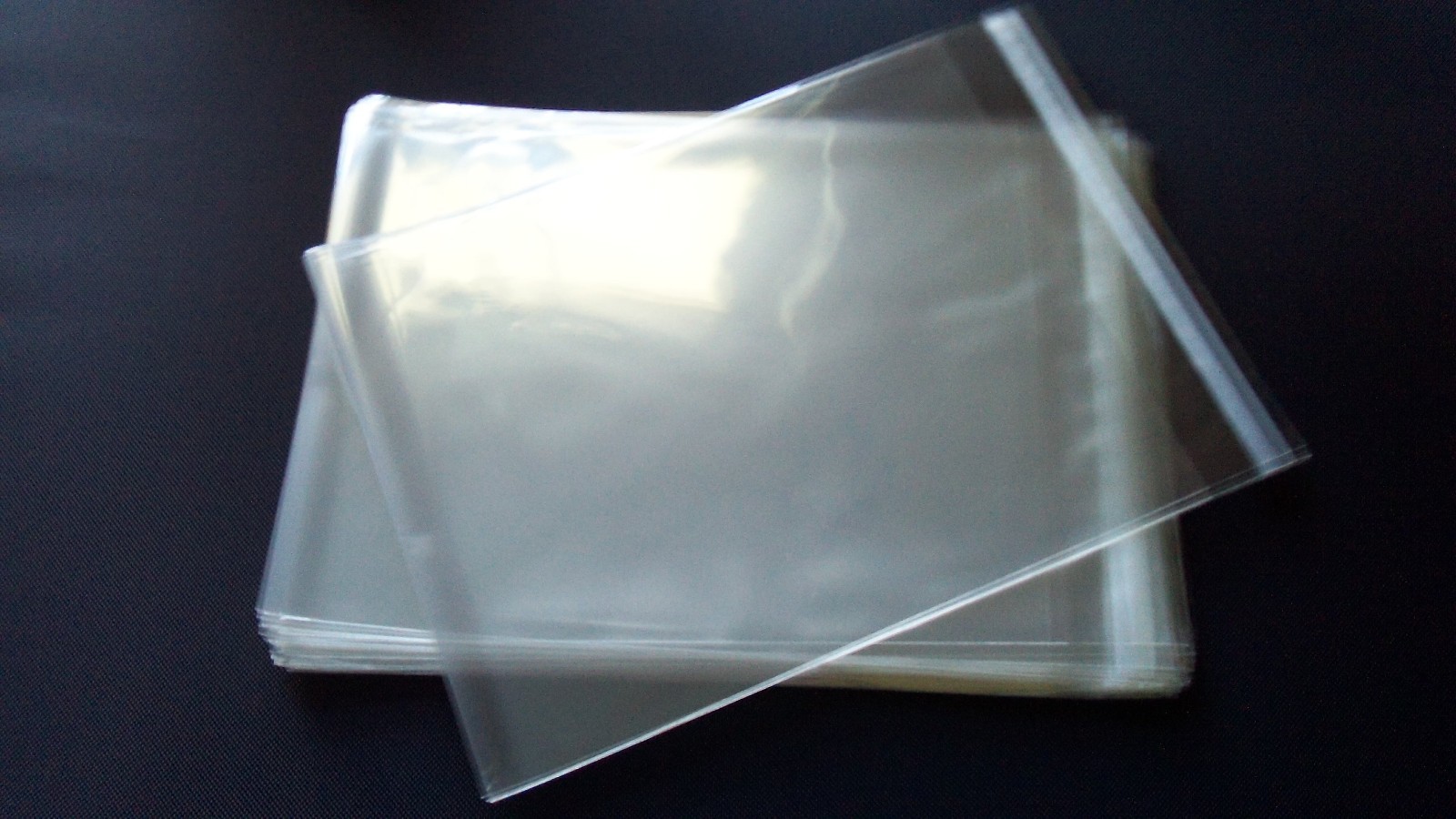 100 Clear Cello Bags, 4 5/8 x 5 3/4″ A2 Card + Envelope, LIP Adhesive 1.6 Mil