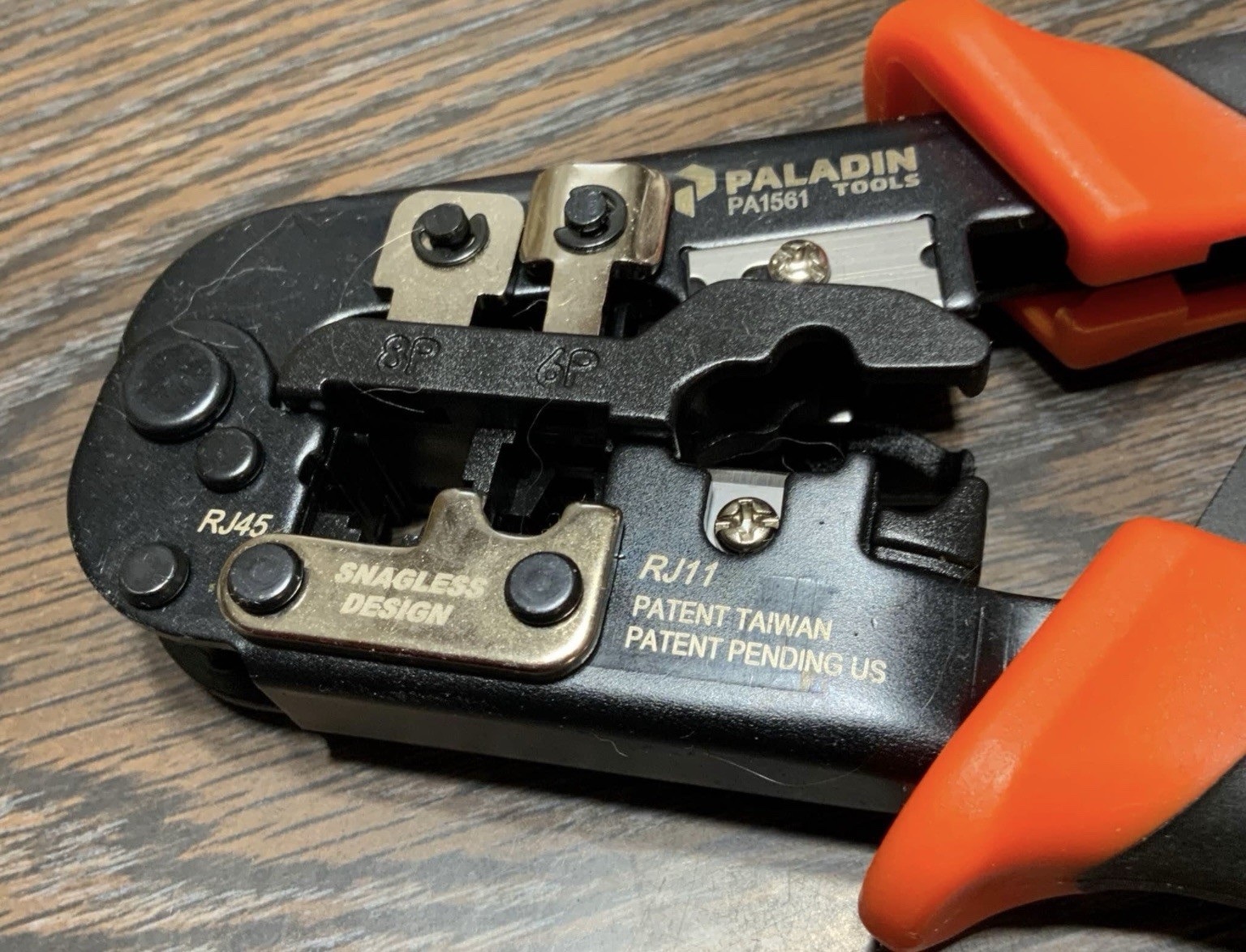 Paladin Tool All in One Data Tool Crimper Cat5 Cat5E Cat6 RJ45 RJ11 RJ12 RJ22