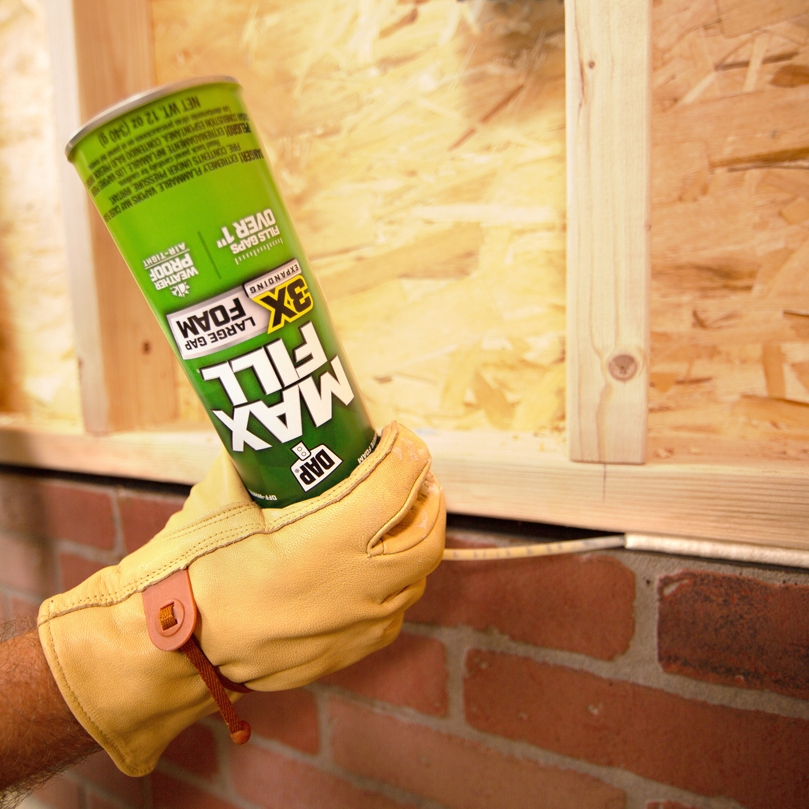 DAP Max Fill Triple Expanding Foam Sealant: 12.0 oz. (Tan)