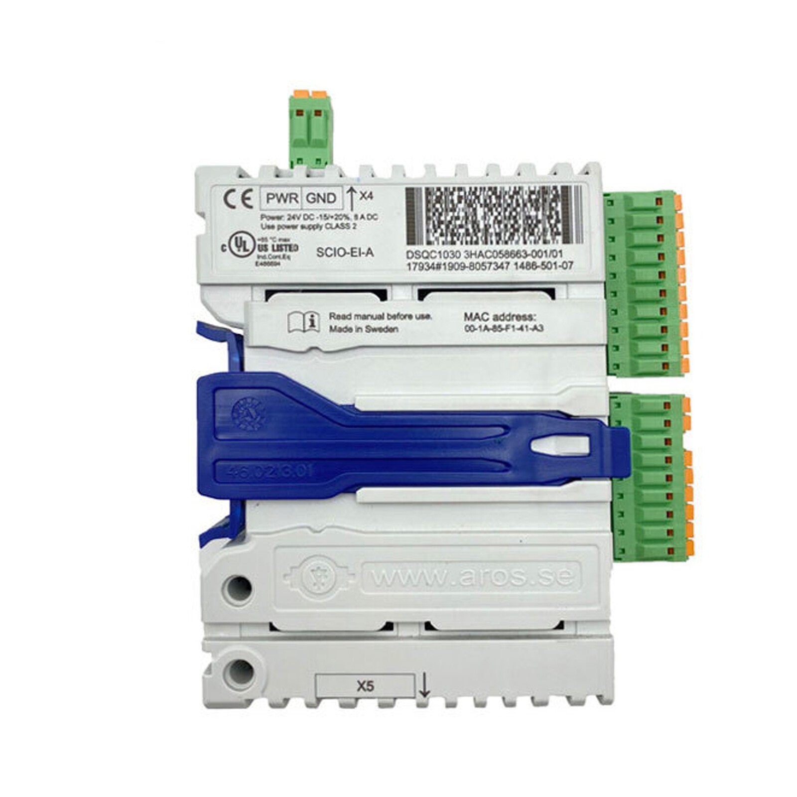 New In Box ABB 3HAC058663-001 DSQC1030 I/O Unit US Free TAX