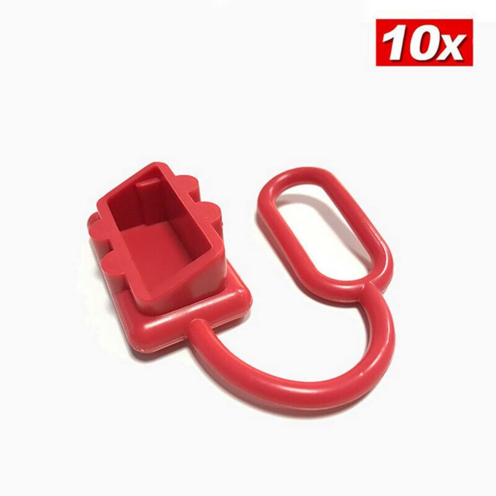 10Pcs Dust Water Resistant Connector Cap for Anderson Plug Cover Style Connec…