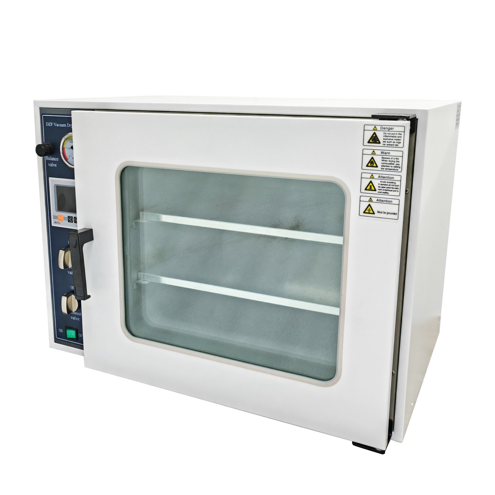 1.9Cu ft Laboratory Digital Vacuum Drying Oven with Nitrogen Inlet 2-Layers 110V