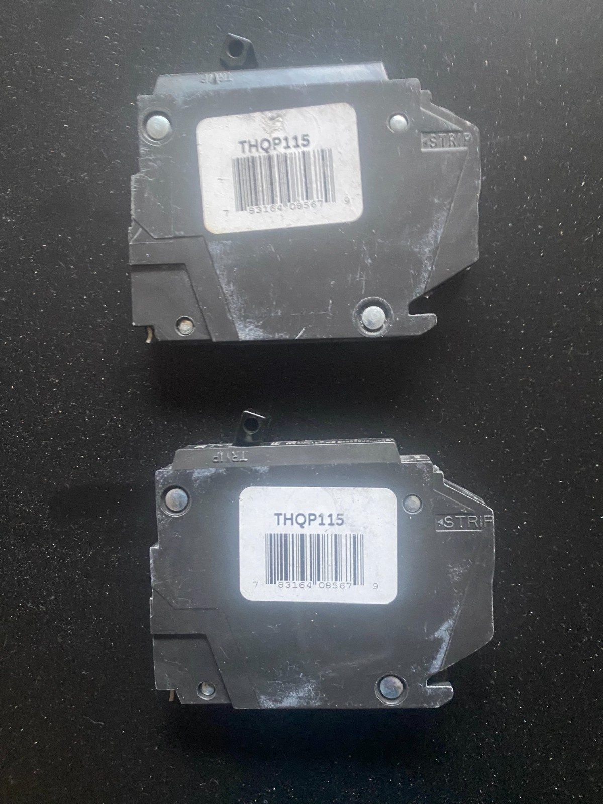 NEW Lot of 3 – THQP115 ABB GE 15 Amp mini 1/2-inch 120/240 Volt Circuit Breaker
