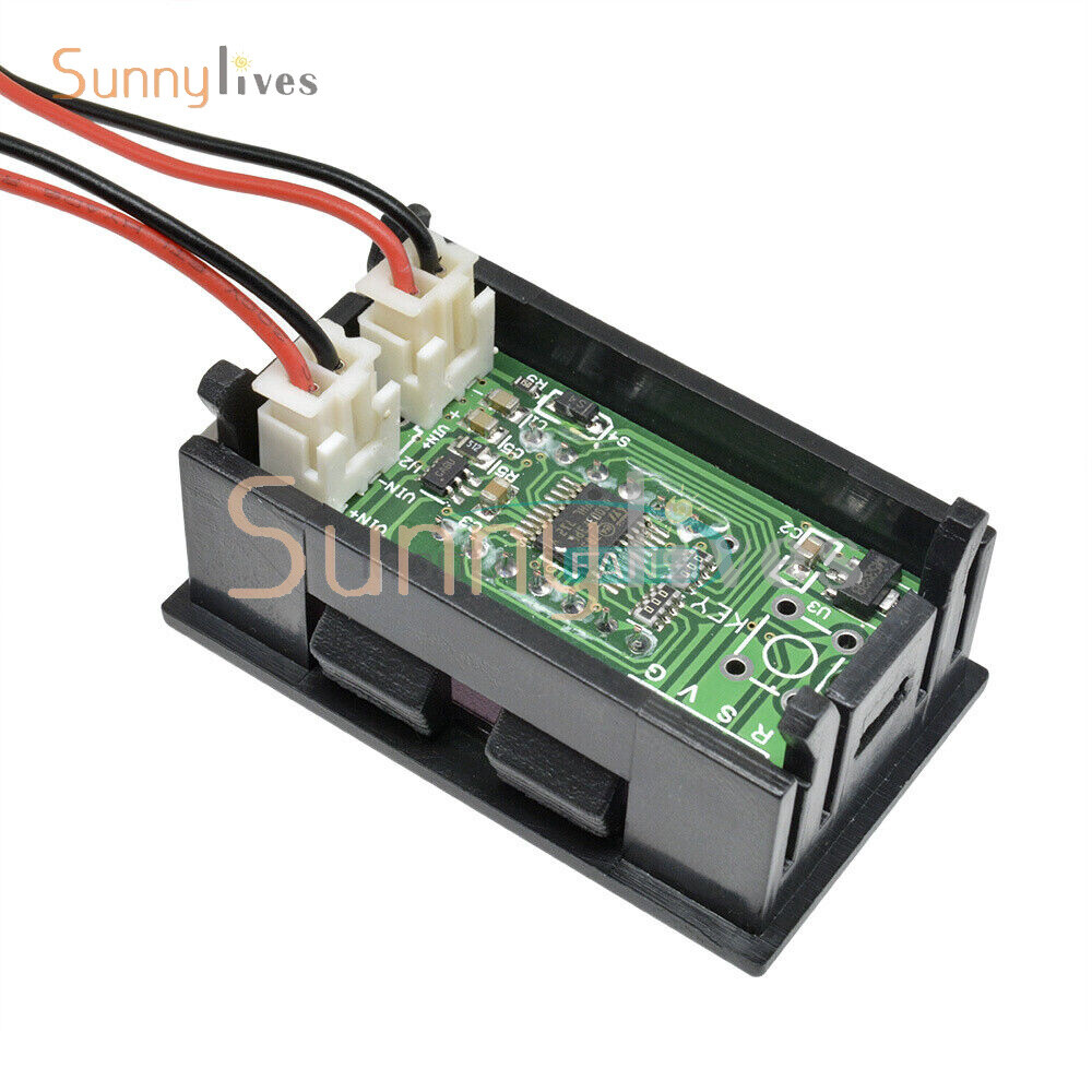 Yellow DC 0-4.3000-33.000V 5 Digit Precision Digital Volt meter Voltage Panel