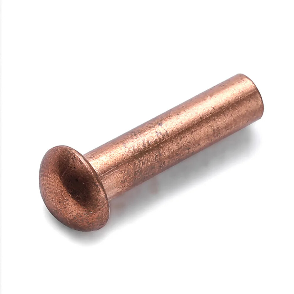 Solid Copper Round Pan Head Rivets DIN660 Nut Hammer Rivet M1.5 M2 M2.5 M3 M4-M8