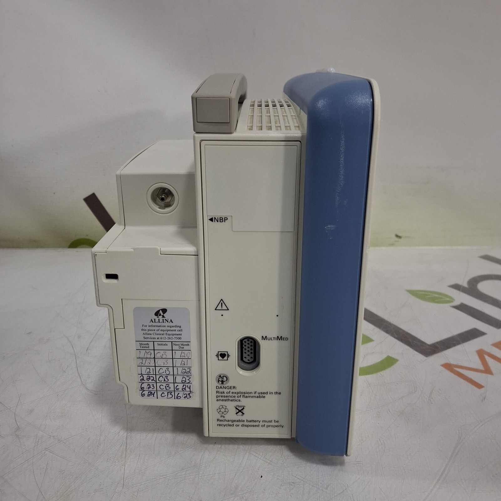 Draeger Medical Infinity Gamma X XL Patient Monitor