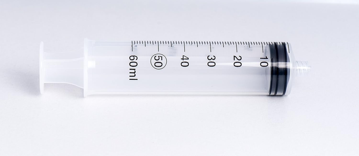 Global Medical Products – 60cc Luer Lock Syringe – QTY 25