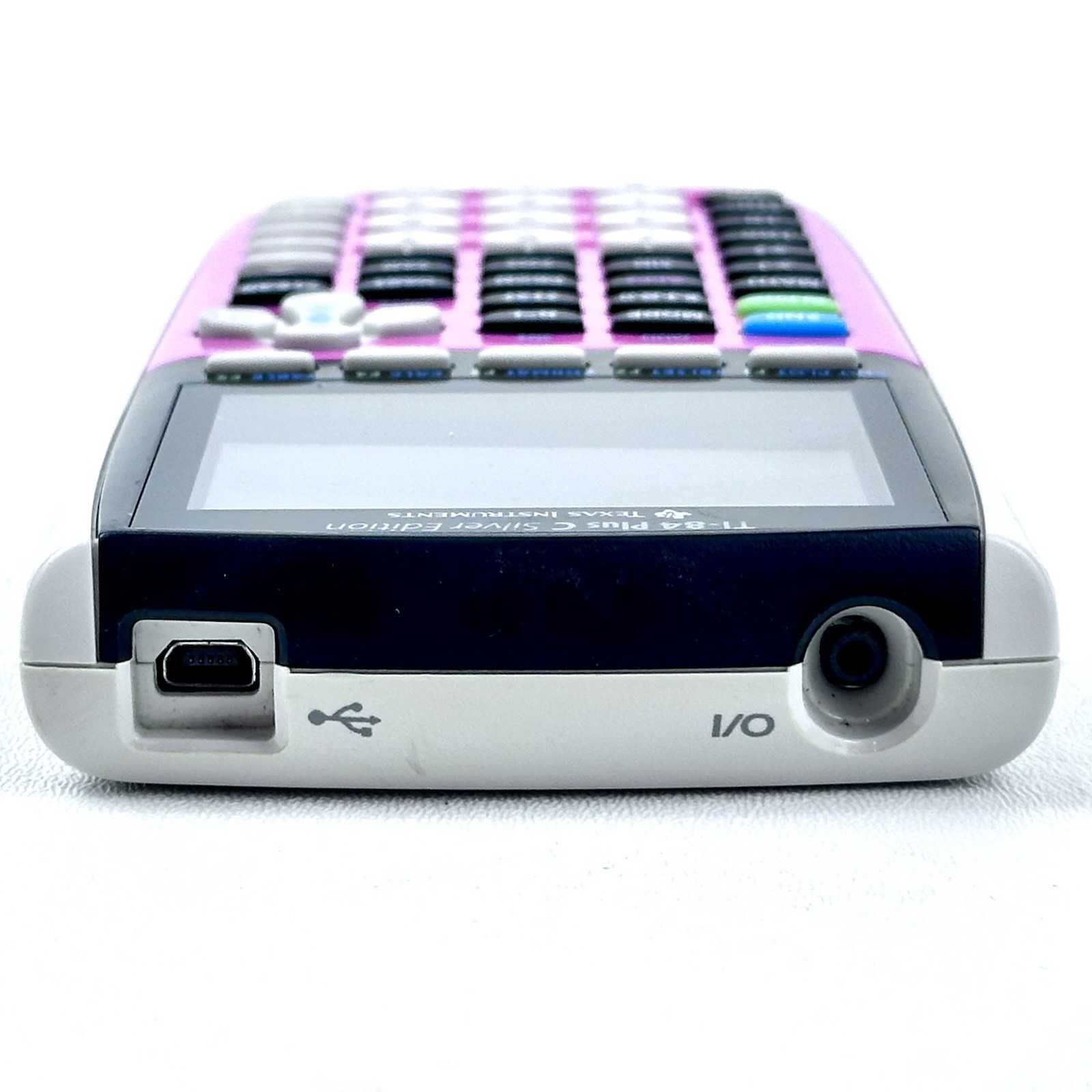 Texas Instruments Ti-84 Plus C Silver Edition Graphing Calculator Pink Works