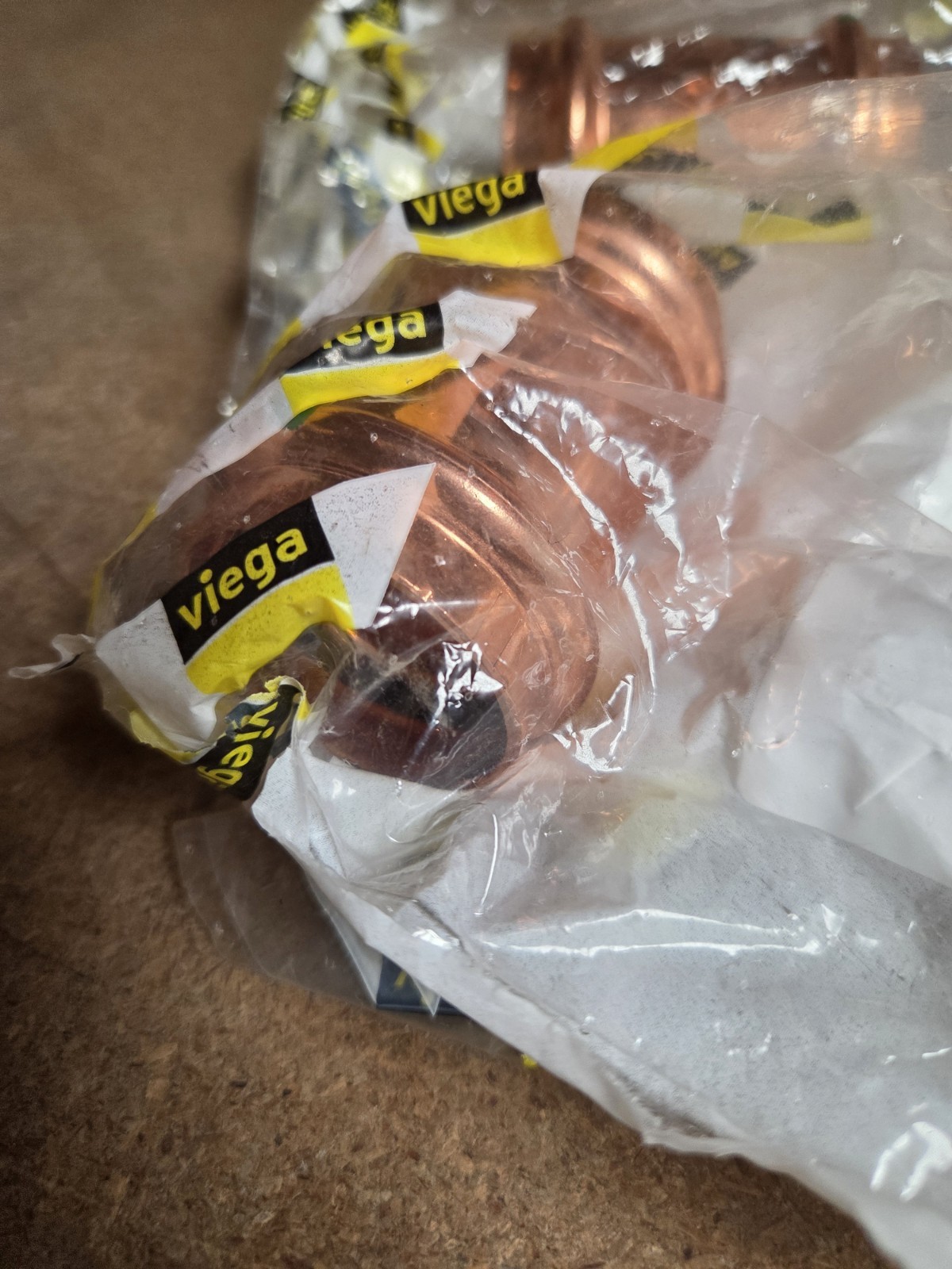 1-1/2″ Viega ProPress Copper SLIP Coupling No-Stop 78192 Pro Press