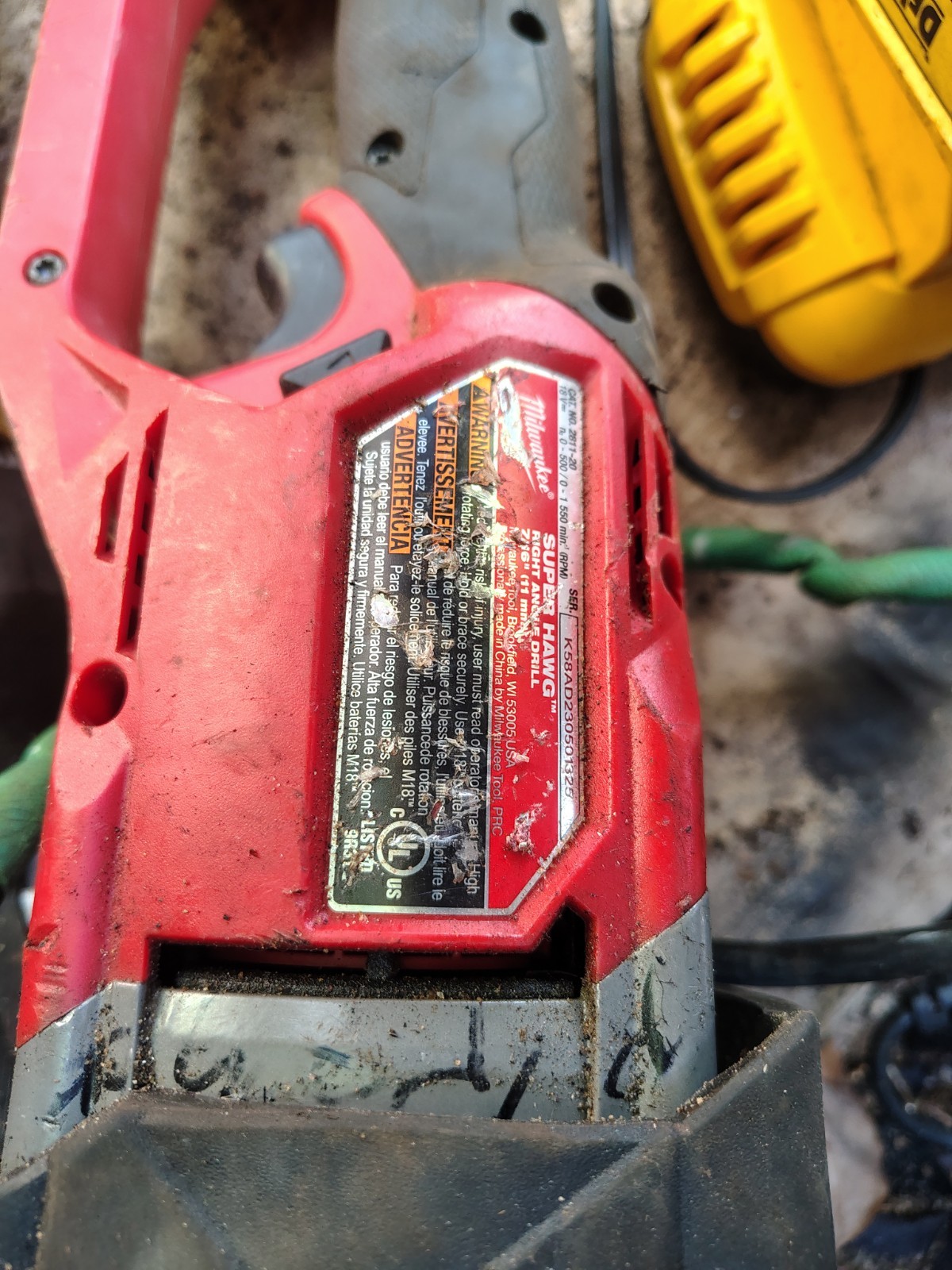 Milwaukee M18 FUEL HOLE HAWG Right Angle Drill W/ QUIK-LOK (Tool Only)