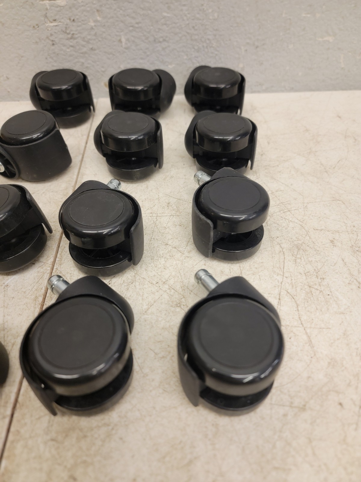 Steelcase Hard Floor Replacement Casters | Set of 12 | R-S4483