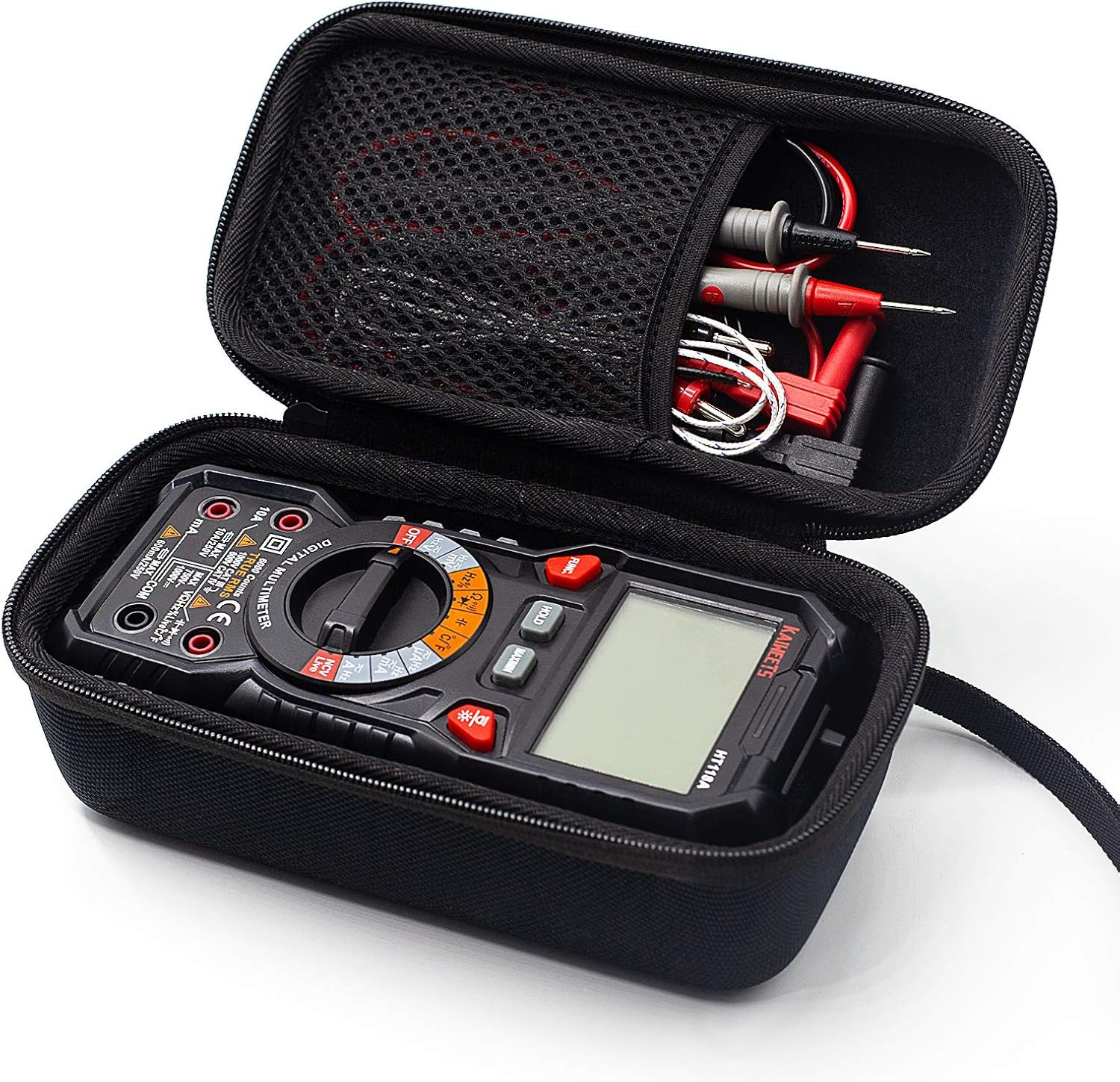 KAIWEETS HT118A/HT118E Multimeter Case, Protective Hard Storage Bag, Replacement