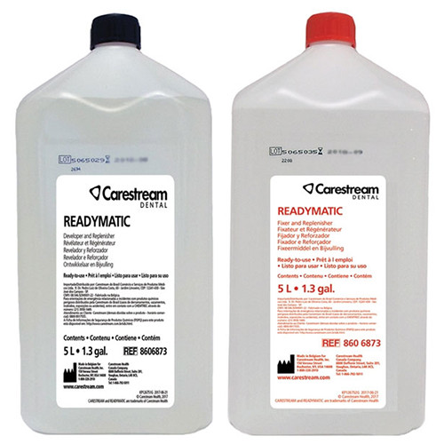 AUTOMATIC Processing | Carestream READYMATIC – Developer and Fixer 2 x 5 Liter