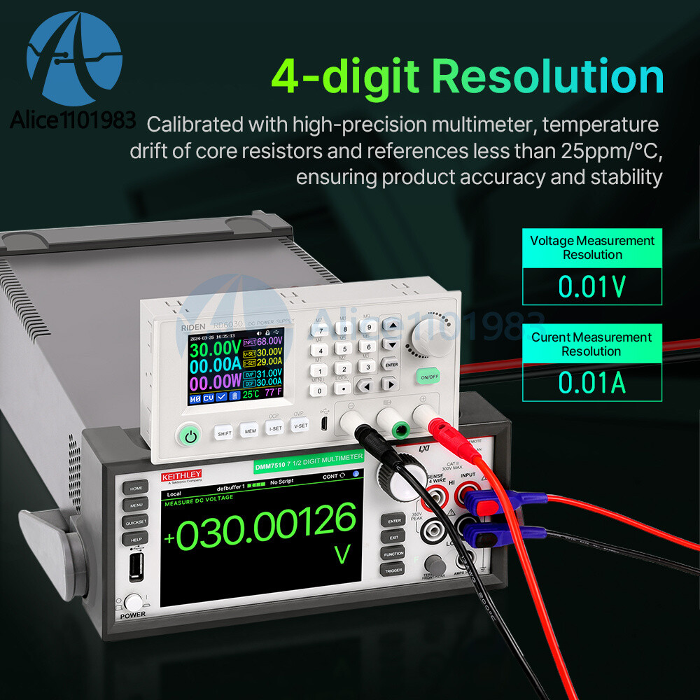 RD6030 RD6030W 60V 30A Digital Display Adjustable DC Regulated Power Supply