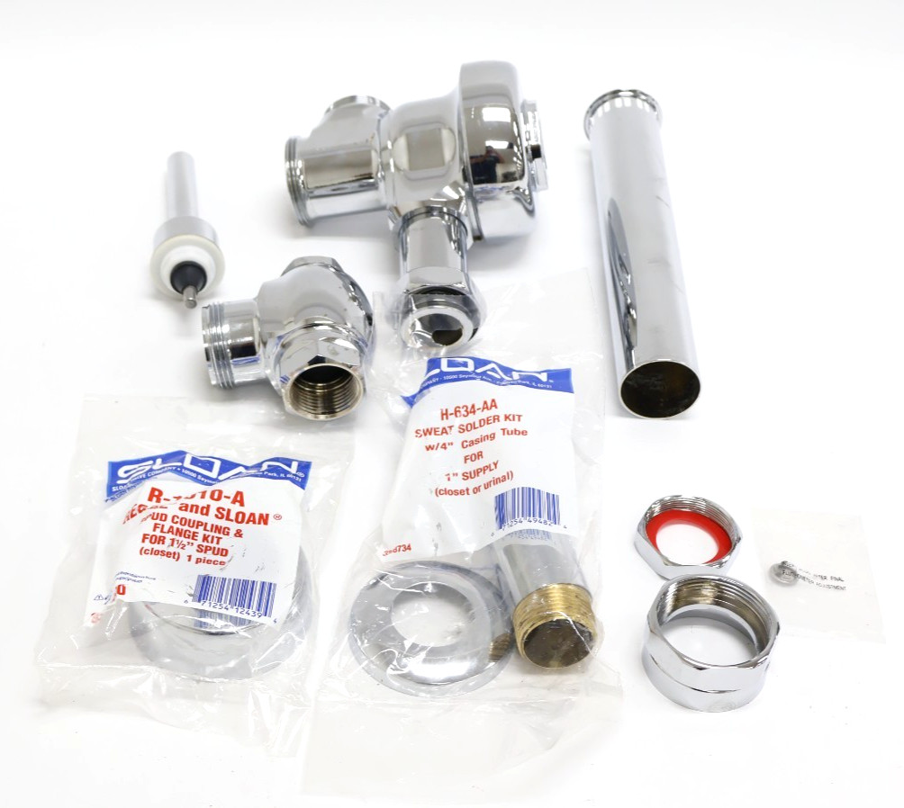 Sloan Regal 110 XL Flushometer 3.5 GPF Chrome Toilet Flush Valve 3080101 New