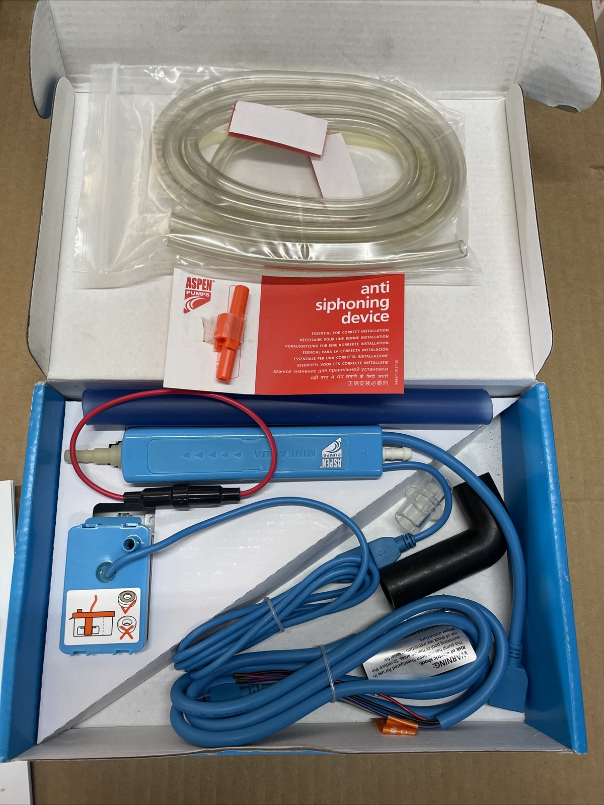 Aspen Mini Aqua 100-230V Condensate Pump- Model: RECTORSEAL 83809-NEW