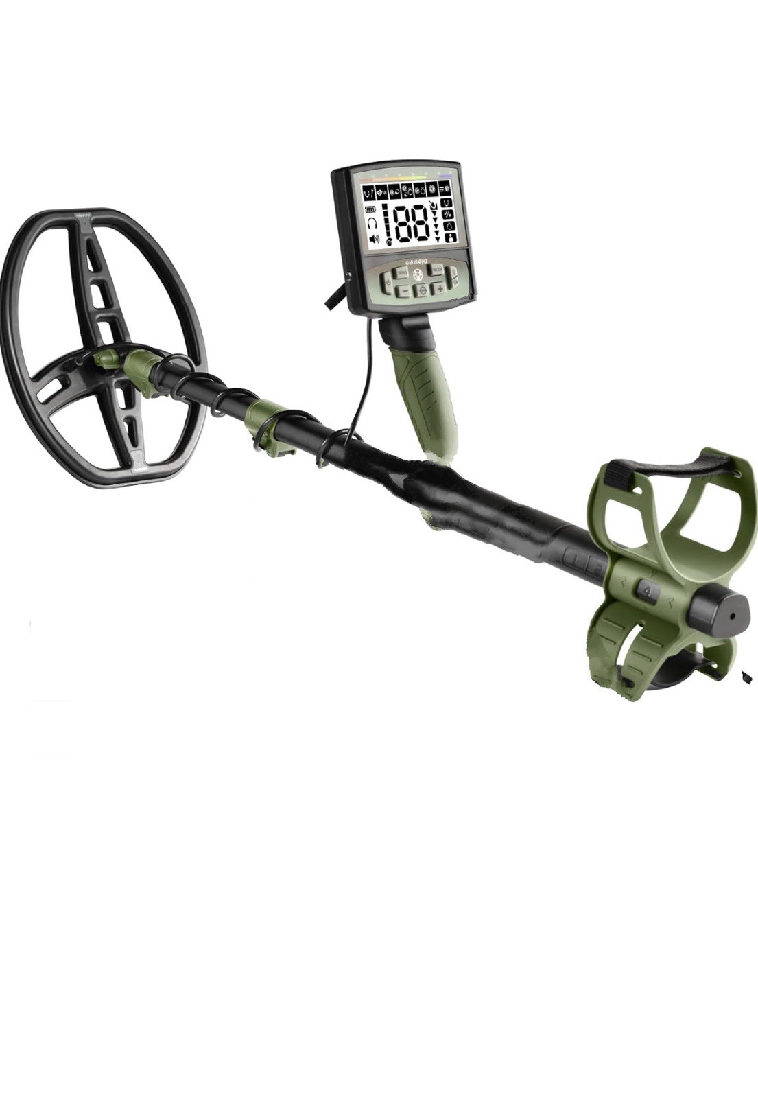 Professional Metal Detector for Adults,12″ IP68 Waterproof Search Coil with L…