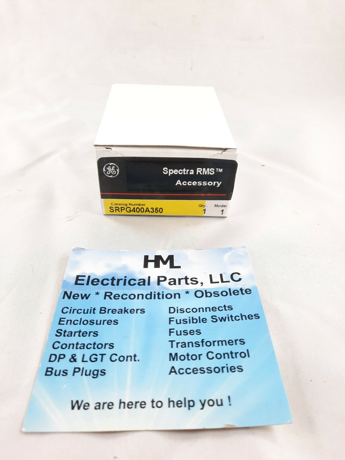 GENERAL ELECTRIC, GE, SRPG400A350 350A RATING PLUG, *NEW IN BOX