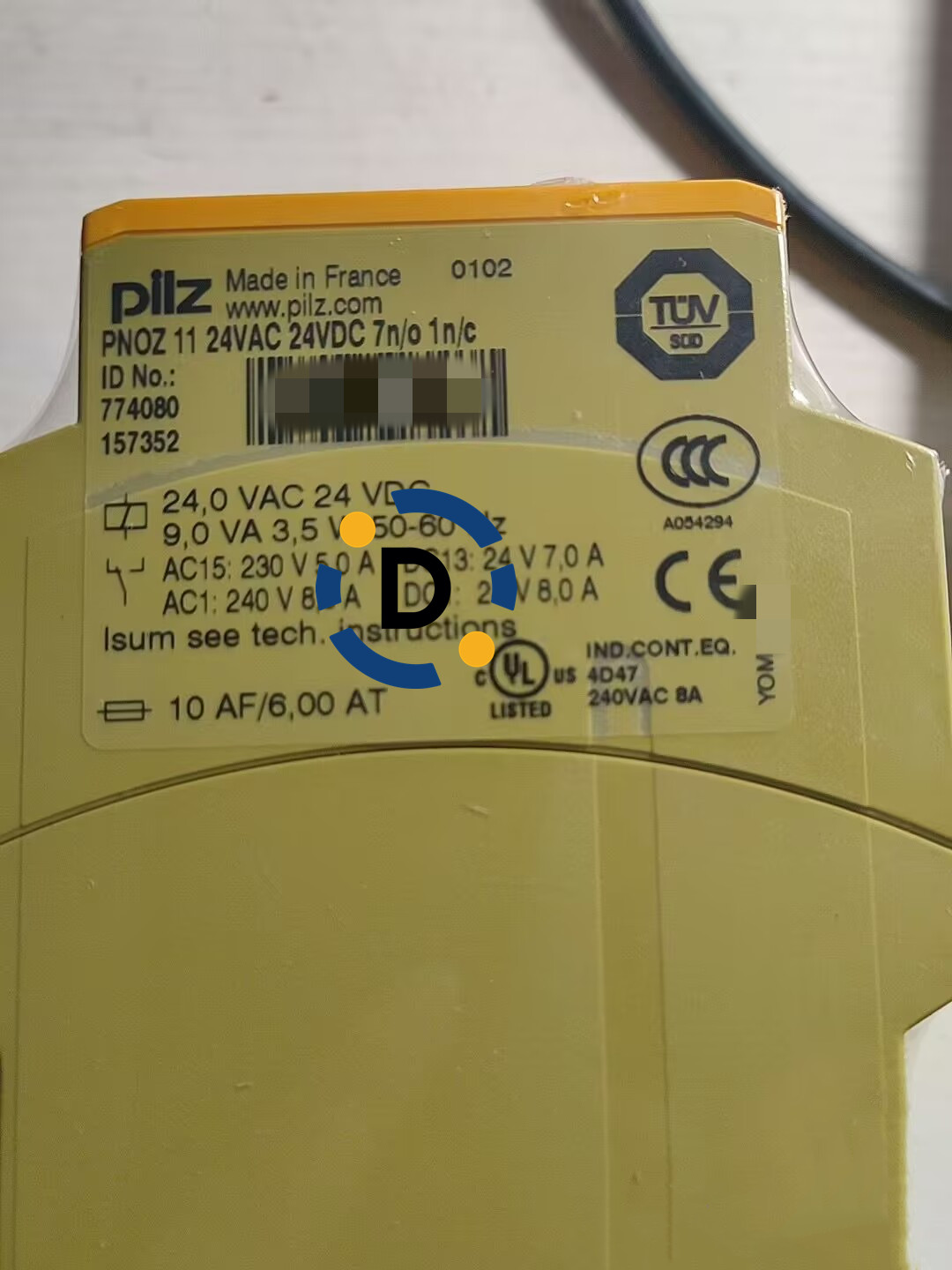 New Pilz 774080 safety relay